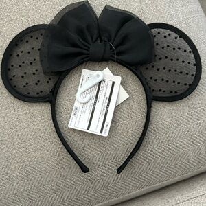 Brand new w/ tags Tokyo Disney Minnie Ears in black lace